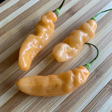 Lightning Habanero Peach - Seeds - The Pepper Pantry (Formerly Marie Sharp's)